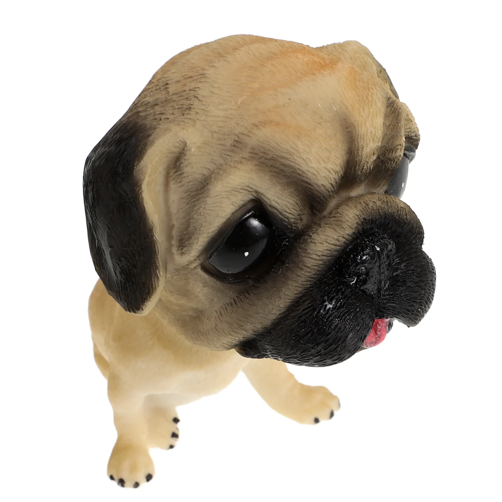 

Shaking Head Dog Car Ornament Dashboard Toy Bulldog Auto Decor Cartoon Resin Spring Dogs Car Accessories
