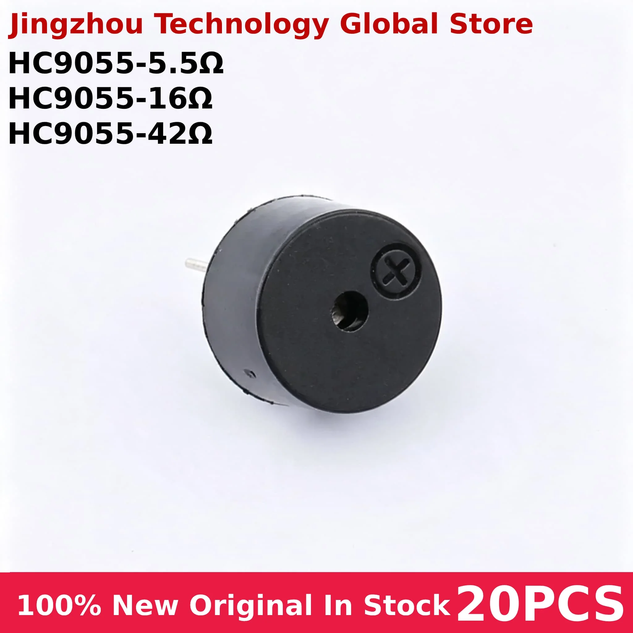 20PCS 9055 AC Passive Buzzer 1.5V 3.3V 5V Diameter 9*5.5mm 5.5Ω 16Ω 42Ω Mini Electromagnetic Buzzers For Arduino DIY Electronic