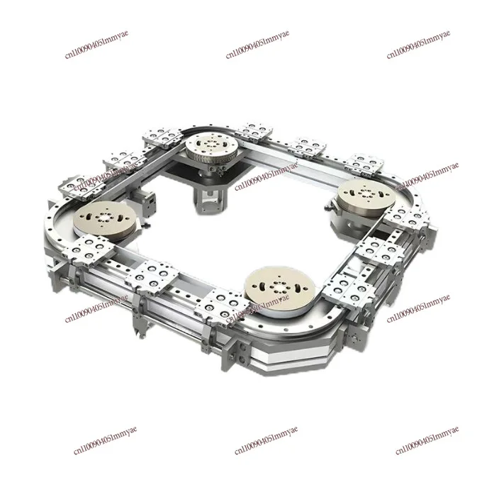 High Precision Ring Guide Curved Guide Circulation Line Chain Belt Ring Conveyor Line