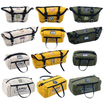 RC Araba Simülasyon Çatı Seyahat Çantası Patlayıcı Yağmur Paketi 1/10 1/18 1/24 RC Paletli Araba TRX4 Eksenel SCX24 RC4WD TRX4M FMS FCX24M