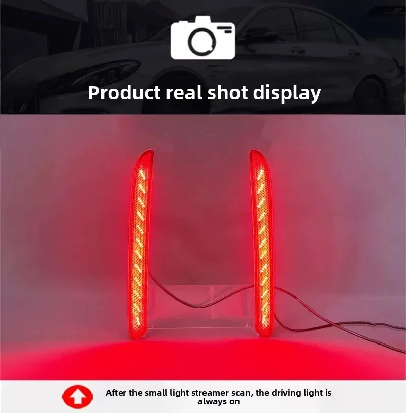 For Chery Tiggo 7 Plus / Omoda C7‌ 2025 2026 Car Rear Bumper Light Reflector Modified LED Driving Brake Navigation Lights detail image 7
