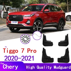 Mudguards For Chery Tiggo 7 Pro 2021 2020 Fender Front Rear Mud Flaps Guard Splash Car Accessories