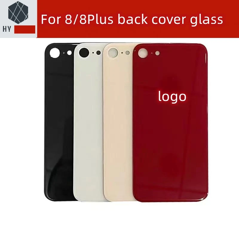 10PCS (Big Holes No Remove Camera) Back Cover Rear Door Glass For iPhone 11 Pro 8 Plus X XS XR Max 12 Mini SE 13Pro 14 14Plus