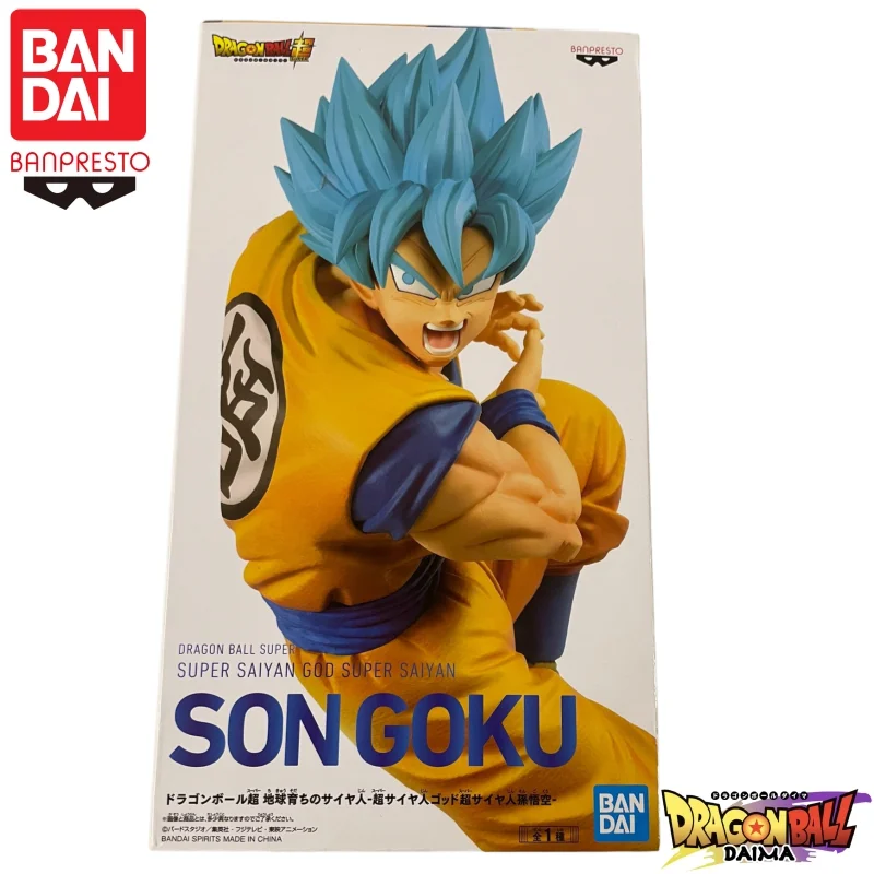 

In Stock Bandai Original Banpresto Dragon Ball Son Goku Action Figure Model Doll Brand New Boxed Toys Model Garage