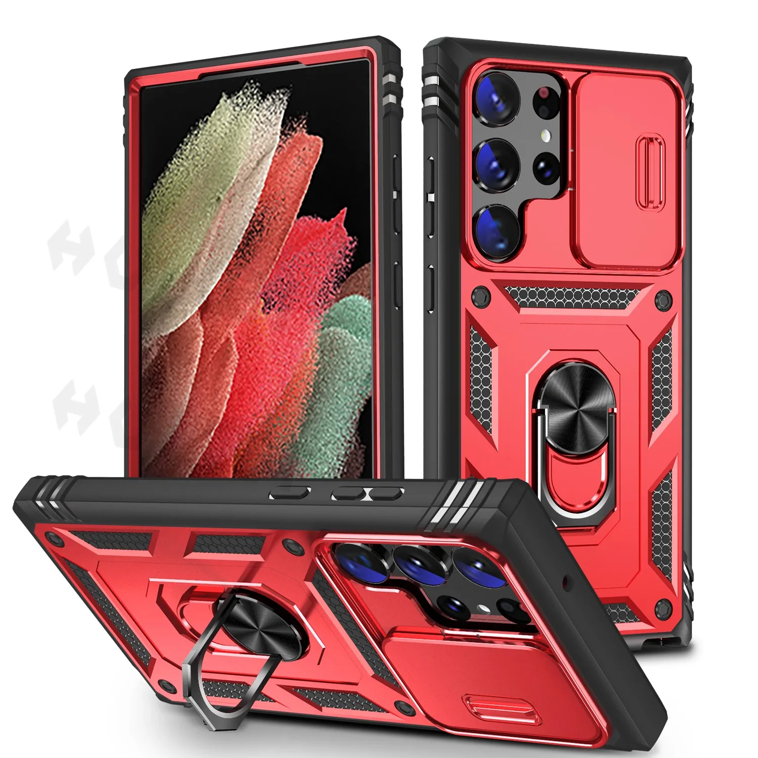 Kamera-Schiebeobjektiv-Hülle für Samsung Galaxy S25 Ultra S24 Ultra S24 FE S23 FE A55 A16 A15 A54 A52 A35 Schutzqualität Rugged Cove – Detail 12