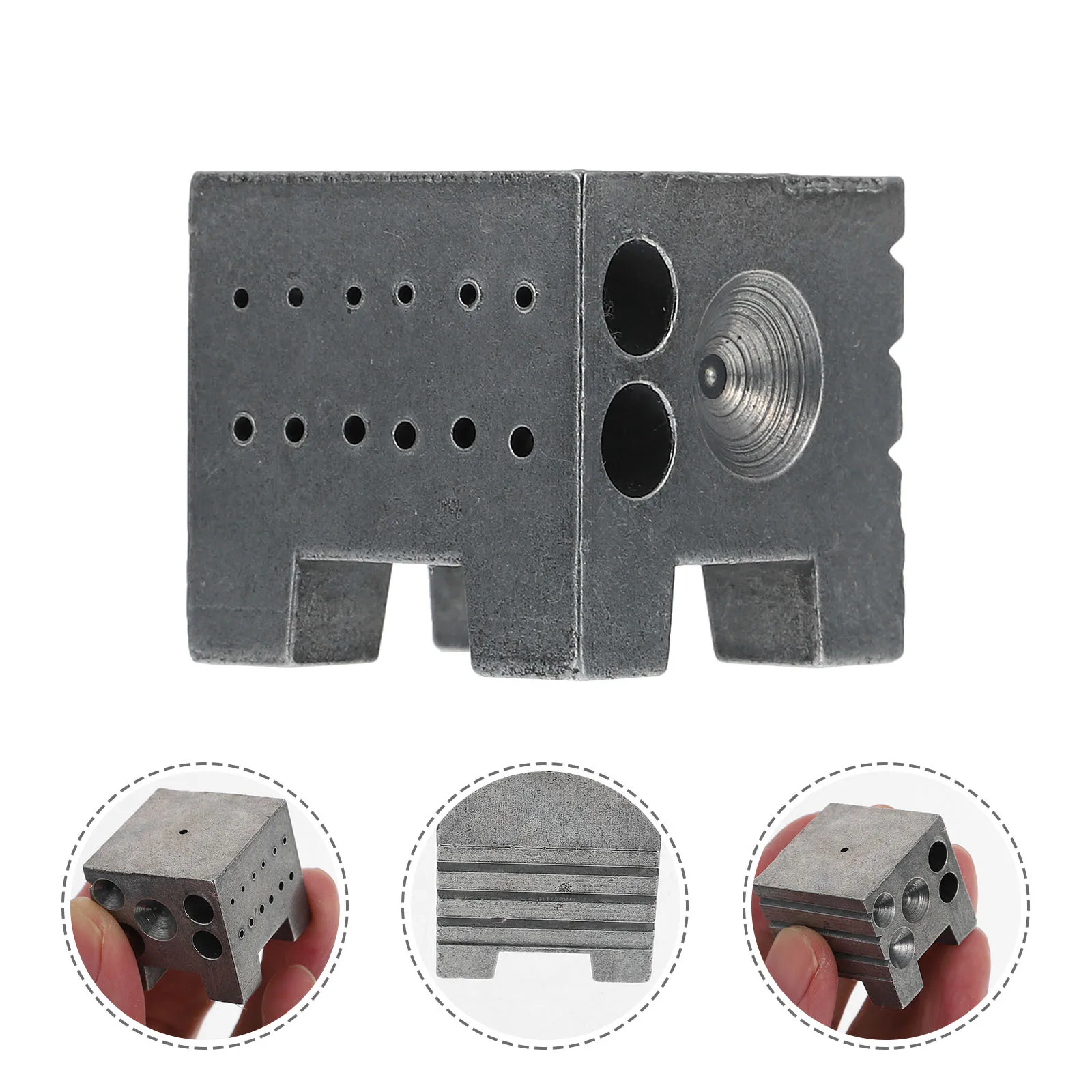 

Iron Block Base Dapping Block Square Doming Tool For Watch Jewelry Repair Holder Portable Heavy Duty