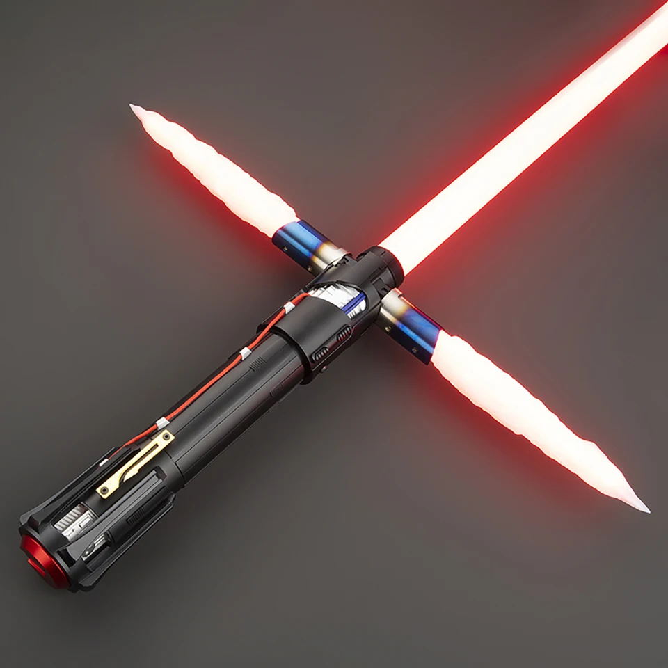 Lightsaber Xenopixel Kylo Ren Light Saber Jedi Neopixel Metal Handle Laser Sword Cosplay Heavy Dueling Luminous Cosplay Toys