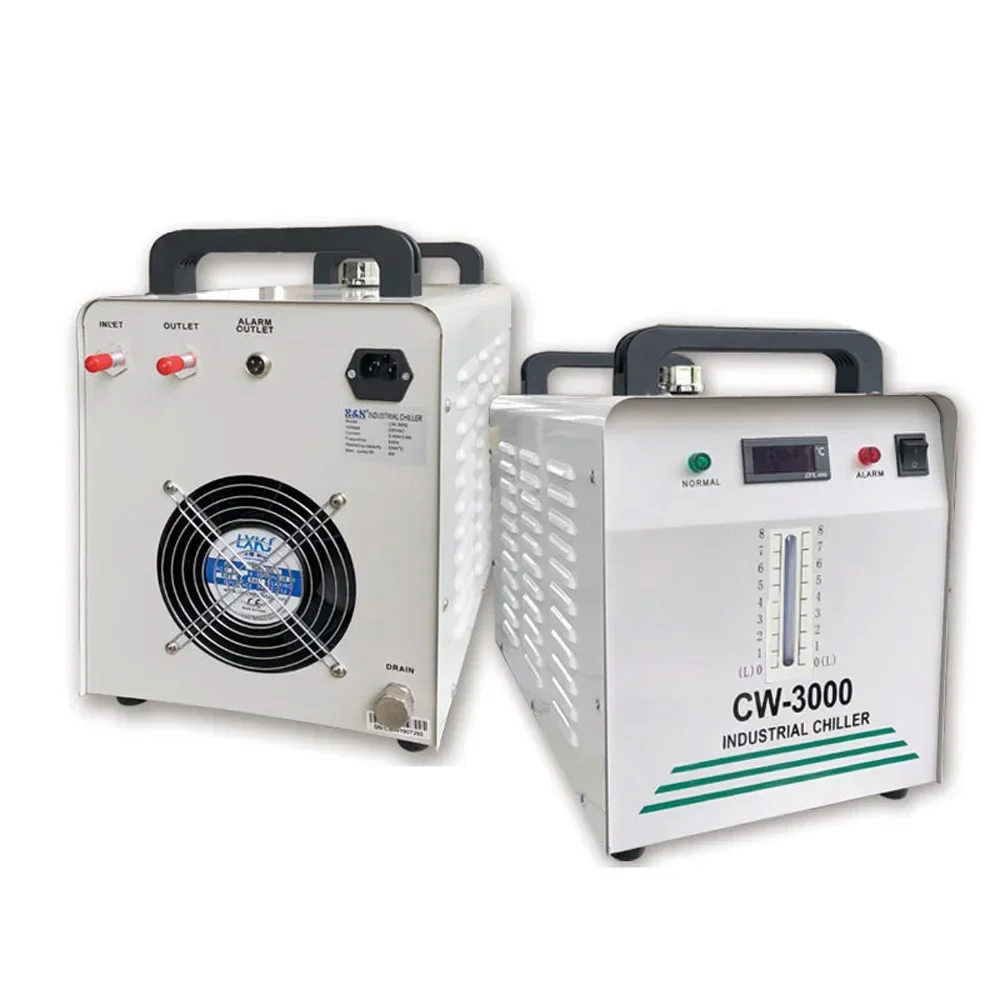 

Industrial Water Cooler Water Chiller CW-3000 for CO2 Laser Cutter 50W/60W/80W/100W