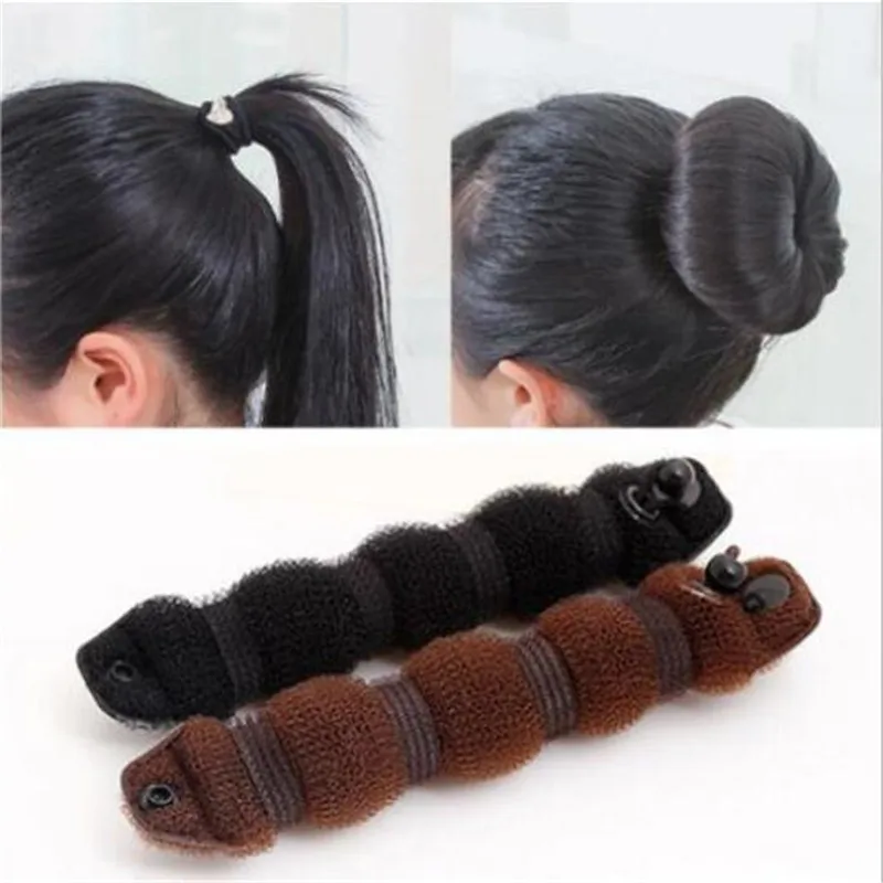 

1 шт. Женский формовщик для причесок, волшебная губка-бублик, кольцевой формирователь для пучка, инструмент для плетения кос из пены, для самостоятельного плетения кос для девочек, большой размер