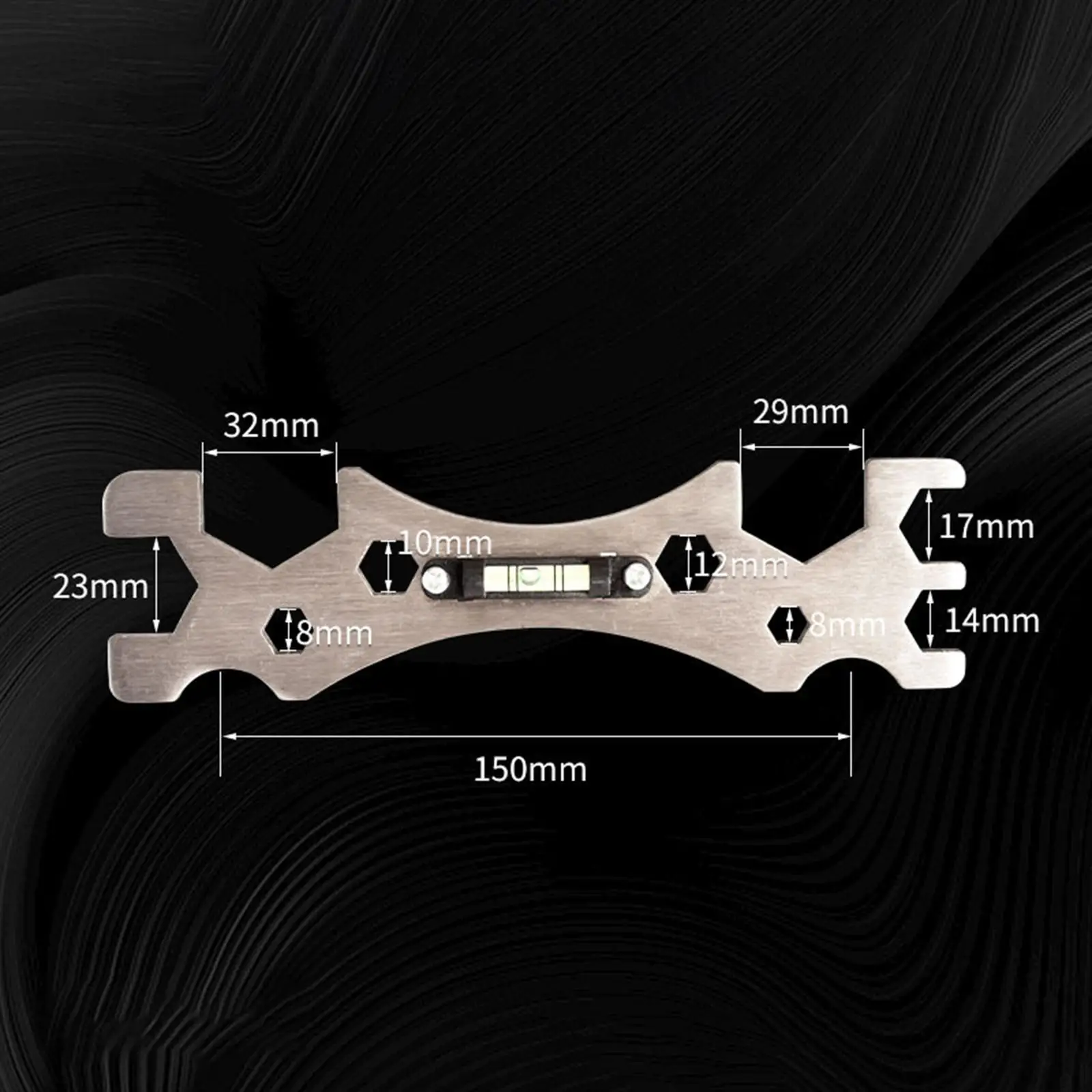 Shower Key Tool Multifunctional Angle Wrench Plumbing Tool Disassembly Tool Adjustable Bathroom Wrench for Shower Faucets