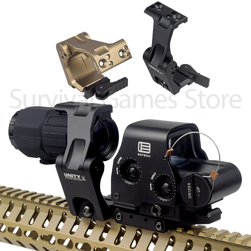 Unity Tactical Soporte de montaje para magnificador OMNI Picatinny - imagen 5