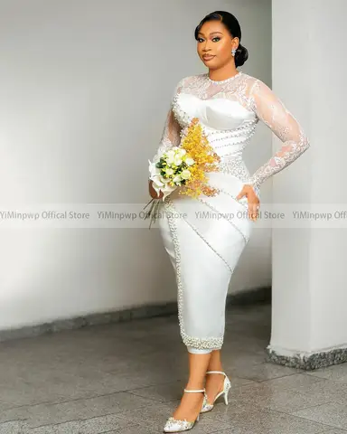 DREAM Anpassad Enkel V-ringad Halter Sjöjungfru Crêpe Bröllopsklänning För Damer Boheimisk Rygglös Sweep Släp Brudklänning 2025 10 best sales importerade bröllopsklänningar - №7