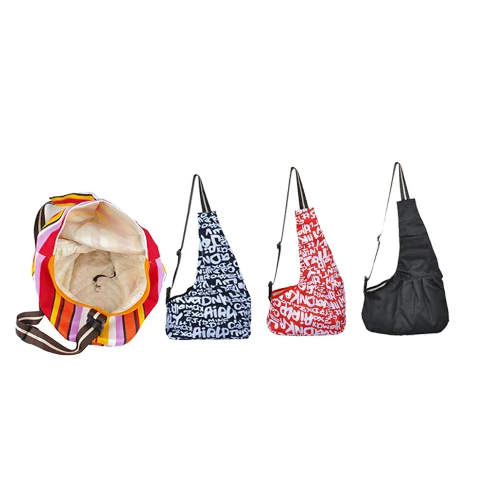 Pet Sling Bags Hand Free Small Dog Cat Sling Carrier BagAdjustable Strap  Breathable Tote Bag Shoulder Bag For Cat Dogs Puppy