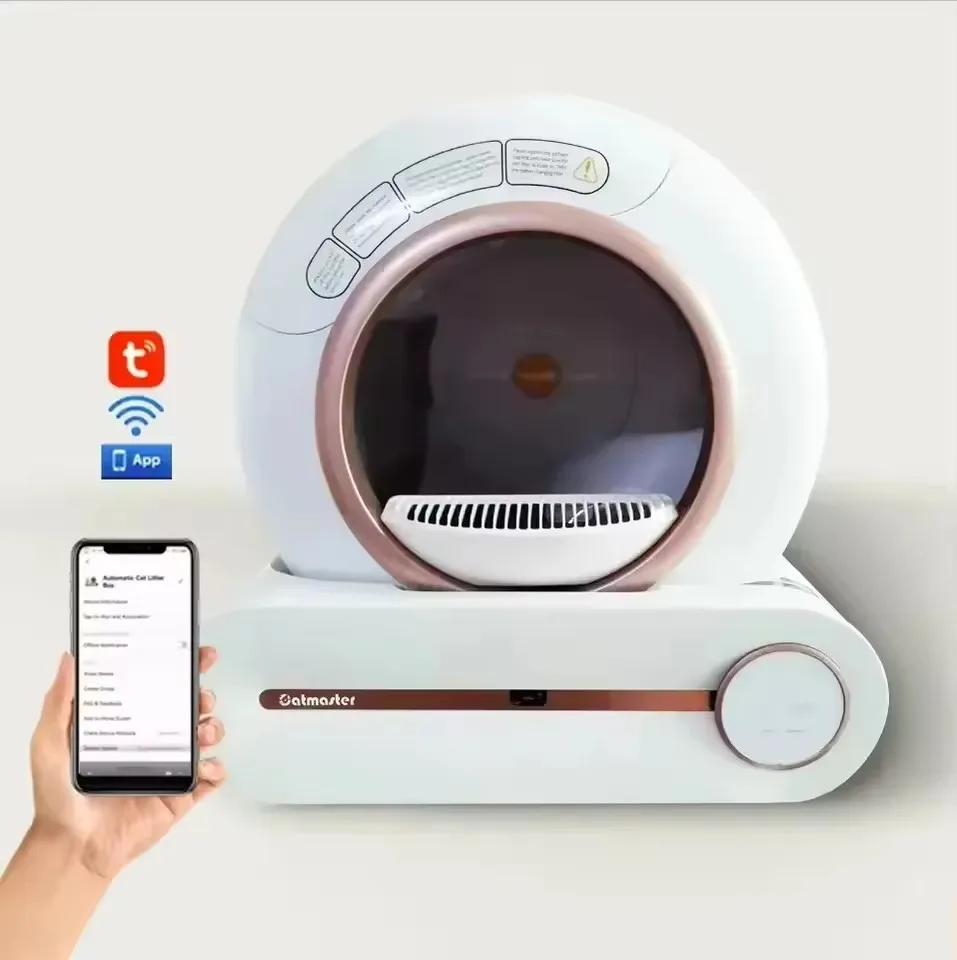 

Intelligent automatic cleaning of cat litter box, automatic cleaning of toilet, durable application controlled deodorizer, cat l