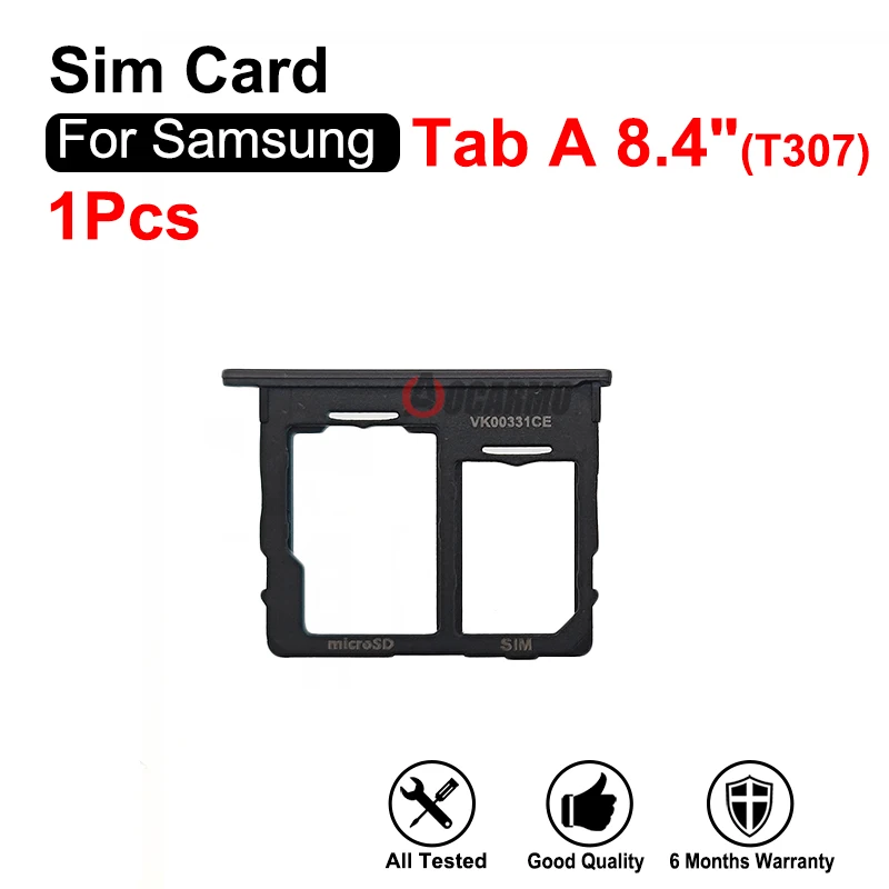 

For Samsung Galaxy Tab A 8.4" 2020 SM-T307U T307 Sim Tray Microsd SIM Card Slot Replacement Parts