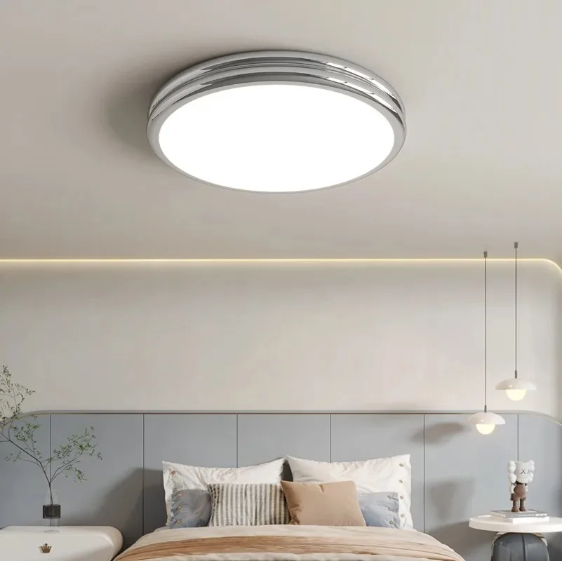 Modern LED Ceiling Lamp Simple Circular Home Light Living Room Bedroom Study Children's Room Interior Decoration Lustre Fixtures