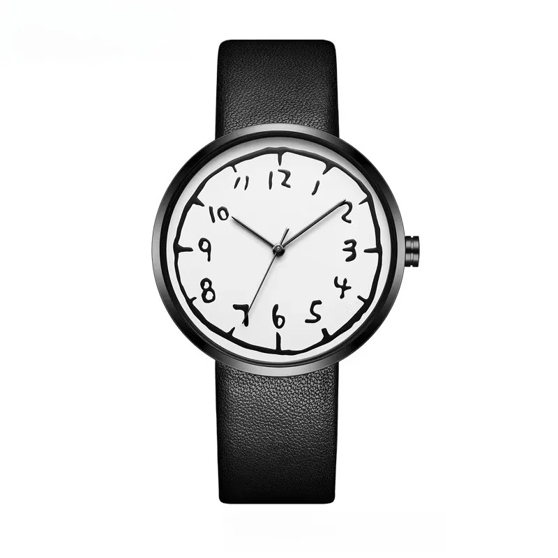 

Креативные кварцевые часы Jokercat в стиле Ins для подростков и студентов, унисекс, трендовые, персонализированные модели для пар