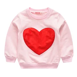 Maglione modello amore bambino manica lunga autunno