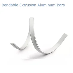 Bendable Extrusion for LED Strip Holder DIY Interior Decoration Flexible Aluminum Profile Channel Bar