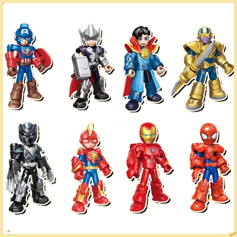 

Keeppley Marvel Universe Wars Series Thunder God Doctor Strange Thanos Children's Puzzle Assembly Building Block Toy Kid Gifts