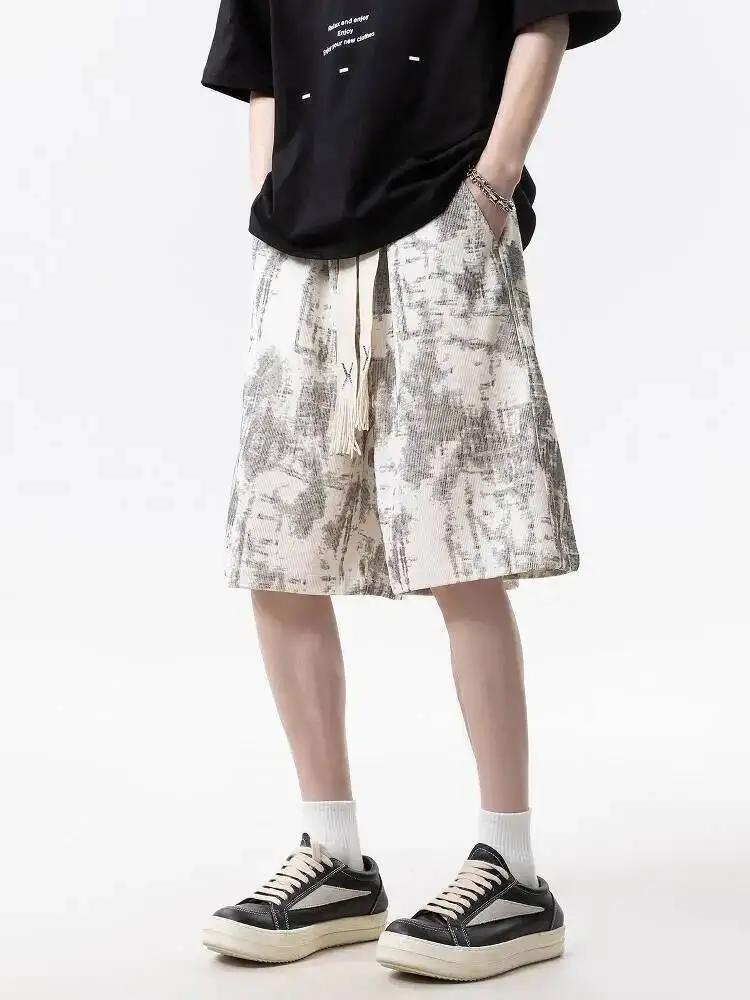 Summer New Drawstring Shorts Men Casual Jogger Sweathshorts Casual Classic Workout Gym Running Sports Shorts