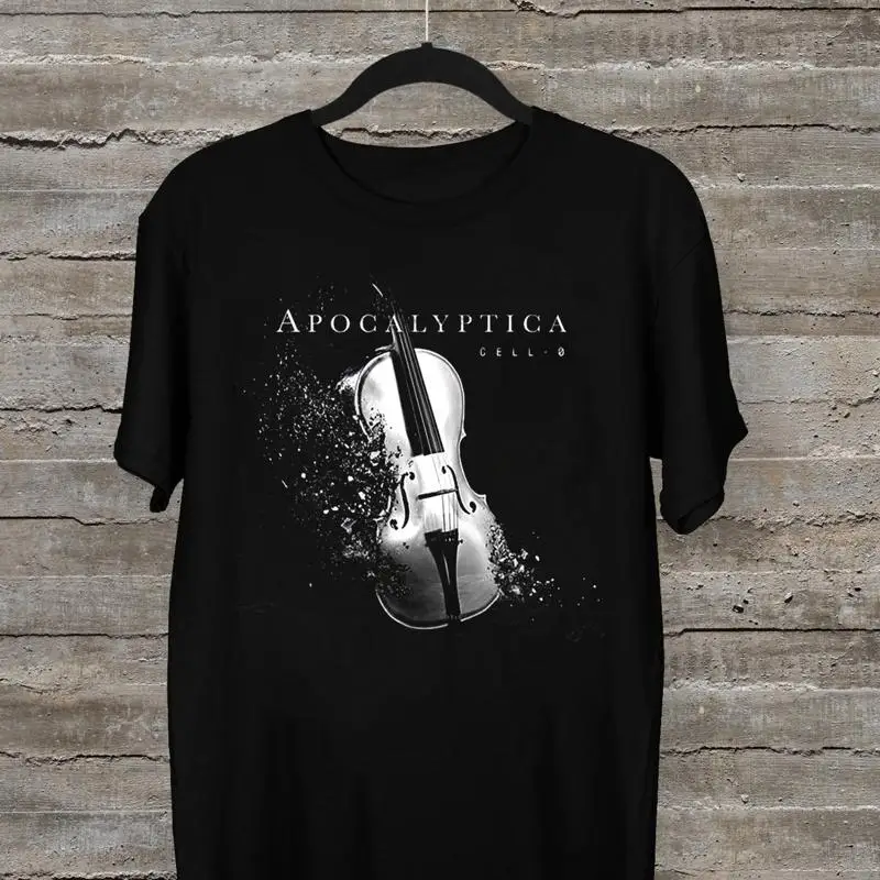 

NEW Apocalyptica Cell 0 album Black T Shirt OM158