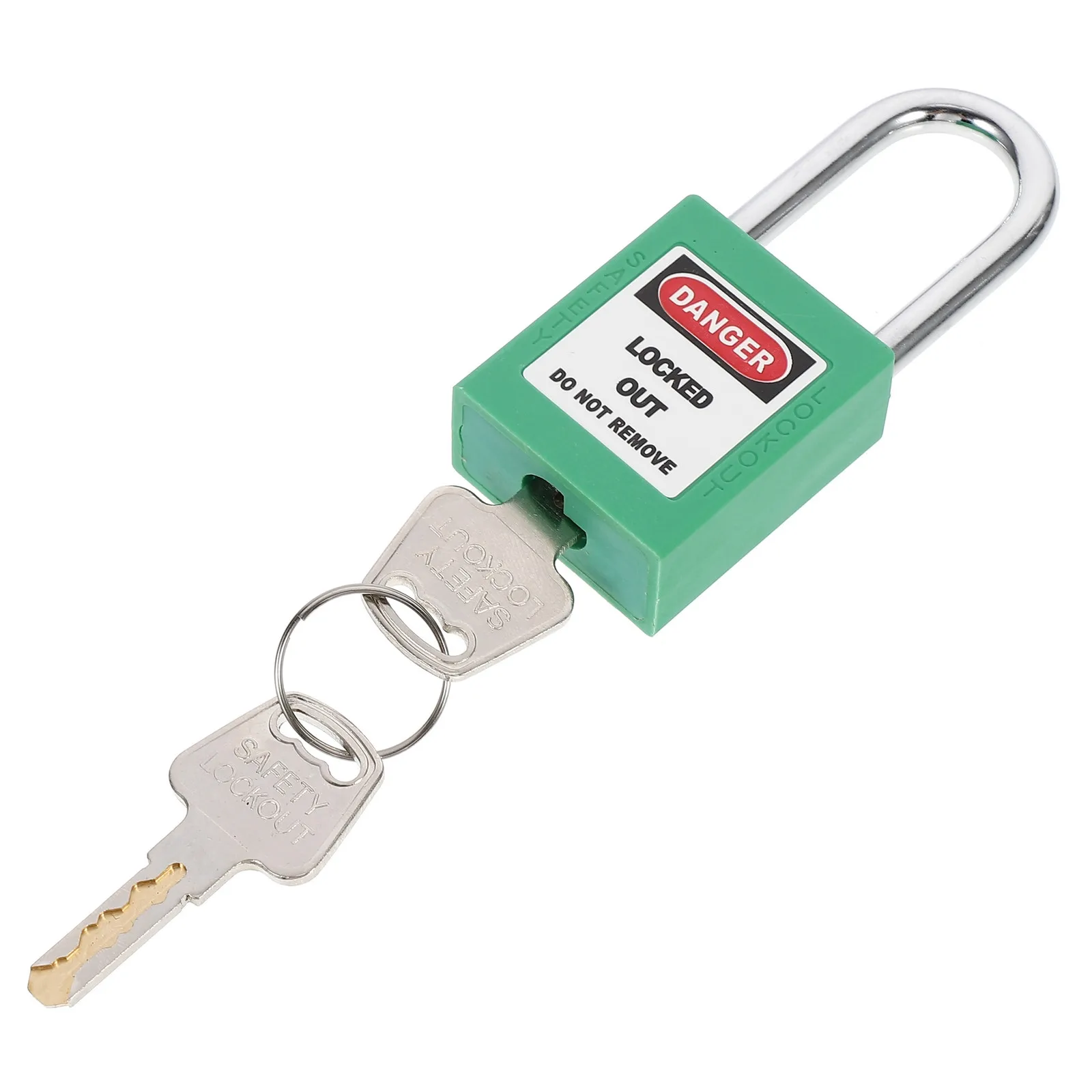 Safety Padlock Insulated Shackle for Chemical Easy to Install Lockout Practical