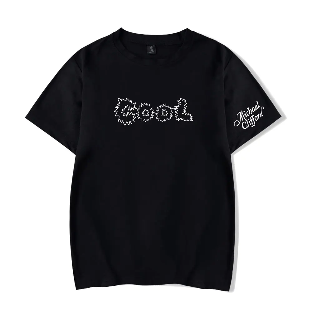 

Michael Clifford Cool Short Sleeve Merch Tee Women Men Crewneck Fashion T-shirt Unisex Tops