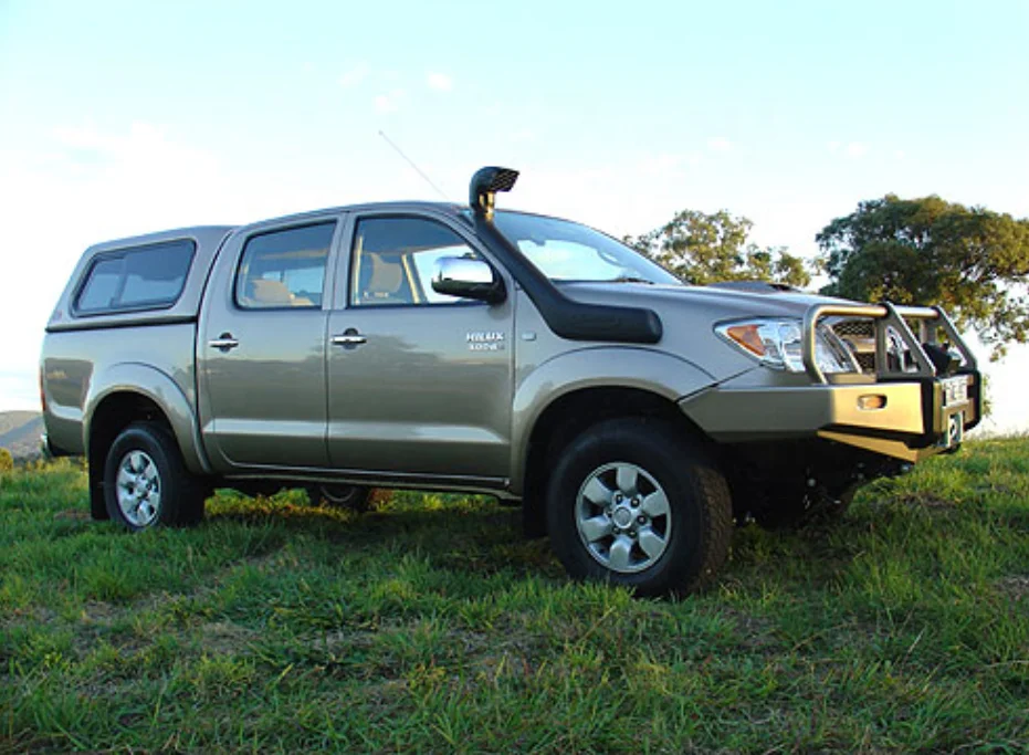 Car Airflow Snorkel, for Toyota Hilux Vigo, 4x4 Raised Air Intake System, Heavy Duty LLDPE Ram Tube, Outback Safari Wading