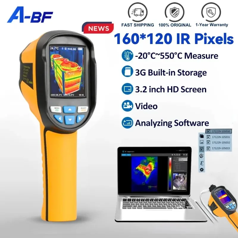 A-BF RX-350 high temperature thermal camera for sale 256*192 resolution for industrial temperature measuring thermal imager