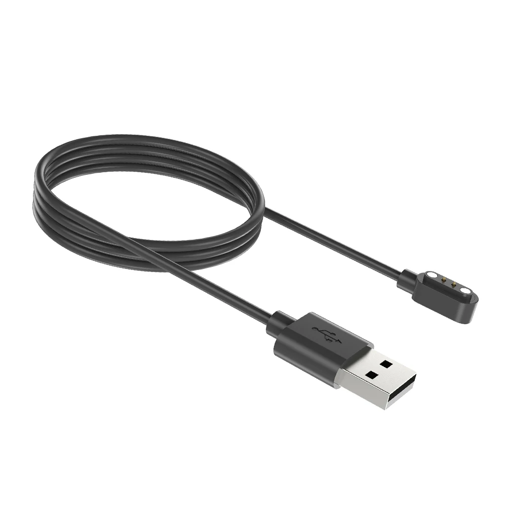 Accessori di ricambio per adattatore per caricabatterie per orologio USB di sicurezza con cavo di ricarica magnetico per HAYLOU Watch 2 Pro(LS02 Pro)/Solar Lite