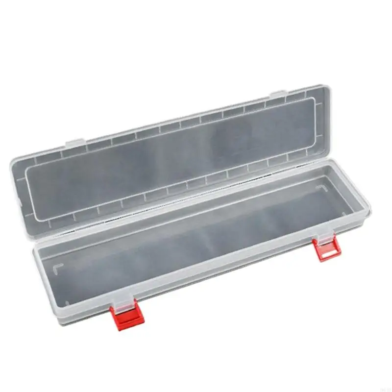 964E Spacious 14 Inch Plastic Long Box Storage for Tools and Accessories