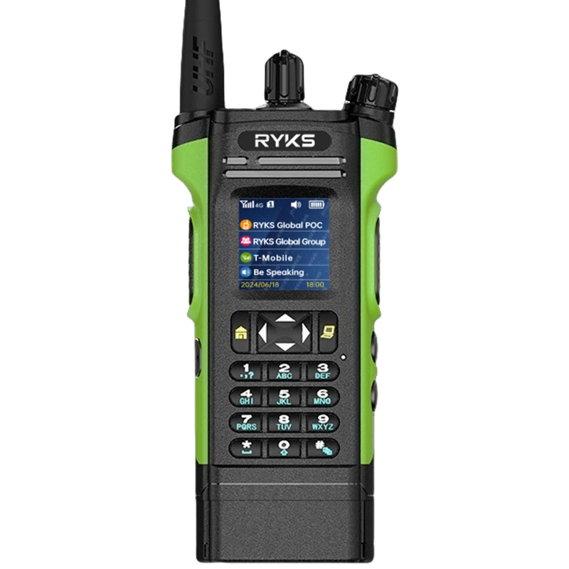 2026Global Compatibility 4G PoC And UHF Internet Two-Way Radio Walkie Talkie Long Range With Repeater Function 500km
