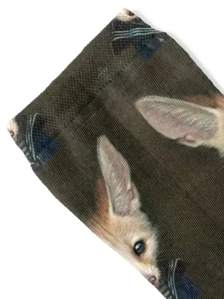 Cornelius Greyville III - A Young Fennec Fox Socks football snow Mens Socks Women's