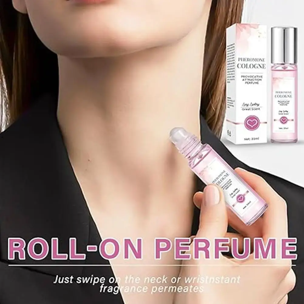 Pheromone Women's Perfume Long-lasting Fragrance Roller Ball Perfume Essential Oil Perfume