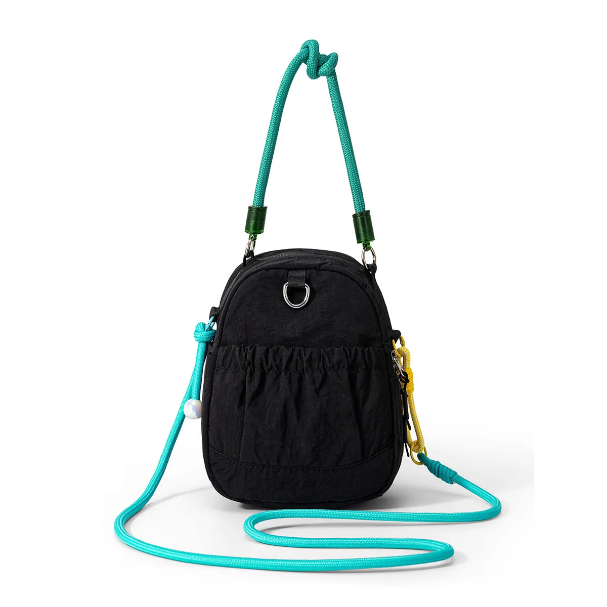 Umhängetasche für Damen, leichte tragbare Wasserflaschentasche für Ausflüge, kleiner Rucksack zum Wandern, lässige leichte Schultertasche für Studenten. – Detail 12
