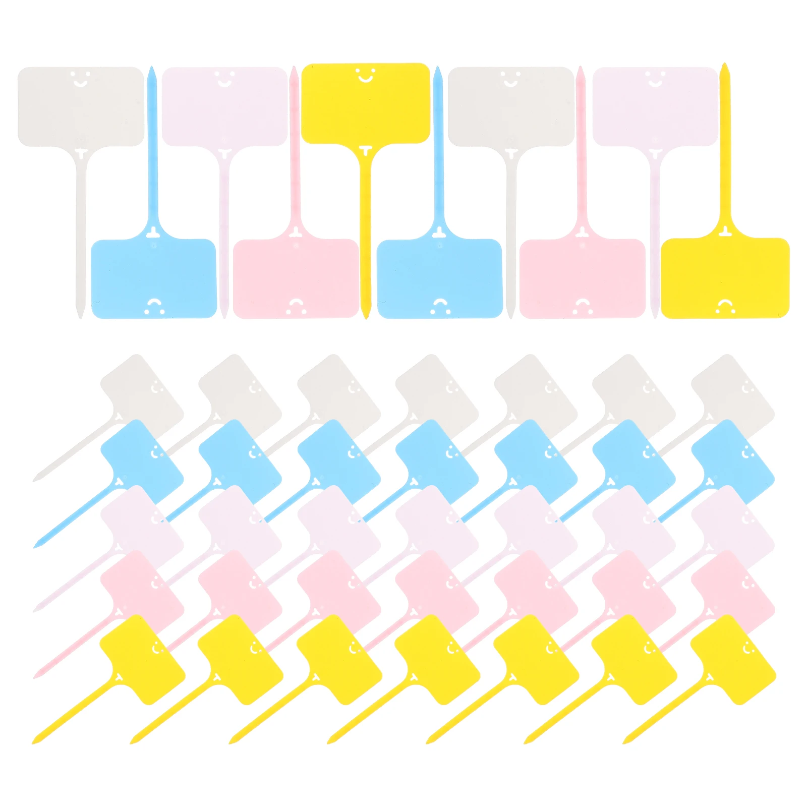 

50 шт. цветочные этикетки для растений, пластиковые садовые бирки, маркеры для растений, садоводство, цветочный магазин, ценник, инструменты для маркировки