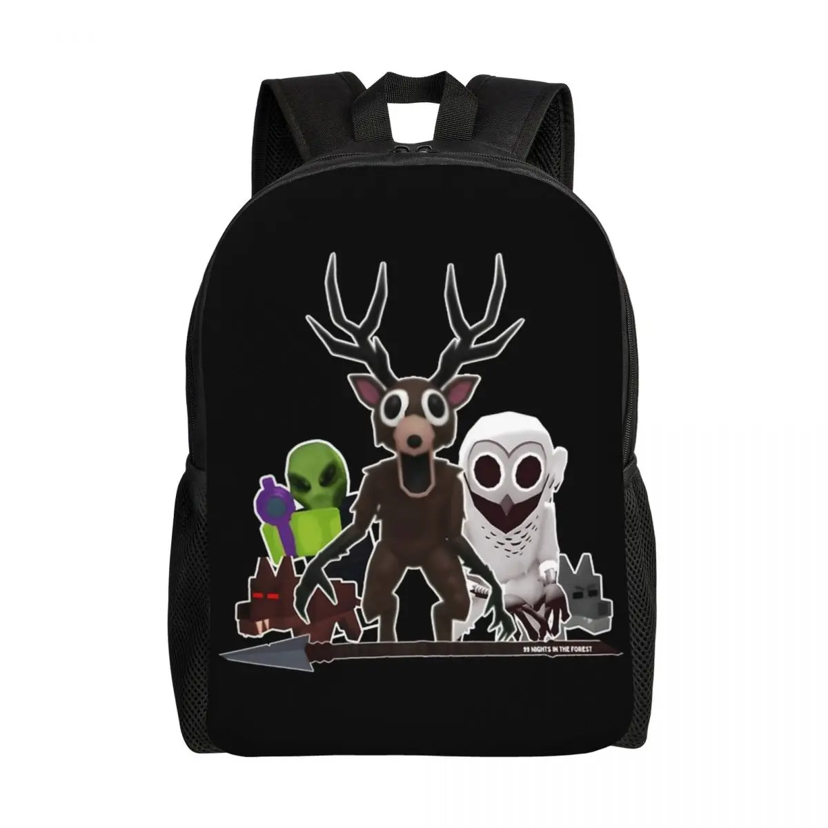 99 Nights In The Forests Little Child Backpack for Boys Girls Toddler Kawaii Kindergarten Backpacks School Bags