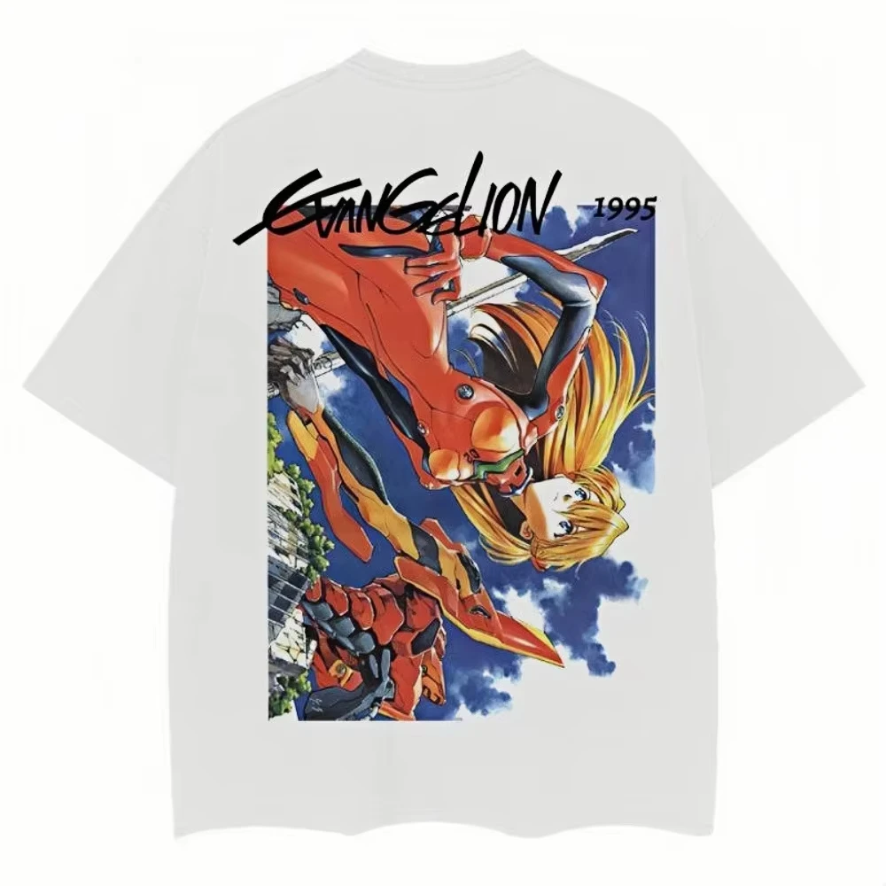Neon Genesis Evangelion EVA Second Apostle Anime Printed T-shirt Men's and Women's T-shirt Men's Top Sports T-shirt Men's Tee