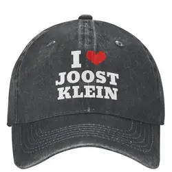 I Love Joost Klein Eurovisions 2024 Denim Baseball Cap Kpop Rock Trucker Hat Summer Women Men y2k Sun protection Baseball Caps