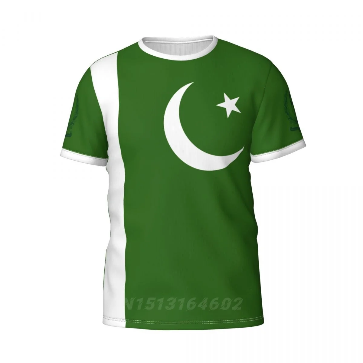 Nazwa własna numer Pakistan flaga kraju 3D t-shirty ubrania T shirt mężczyźni kobiety koszulki topy dla piłki nożnej kibice piłki nożnej prezent US