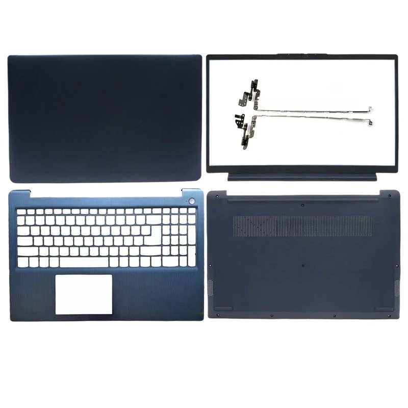 

New Blue Cover For Lenovo Ideapad 3 15ITL6 15ADA6 15ALC6 2021Laptop LCD Back Cover Front Bezel Palmrest Hinges Bottom Case Shell