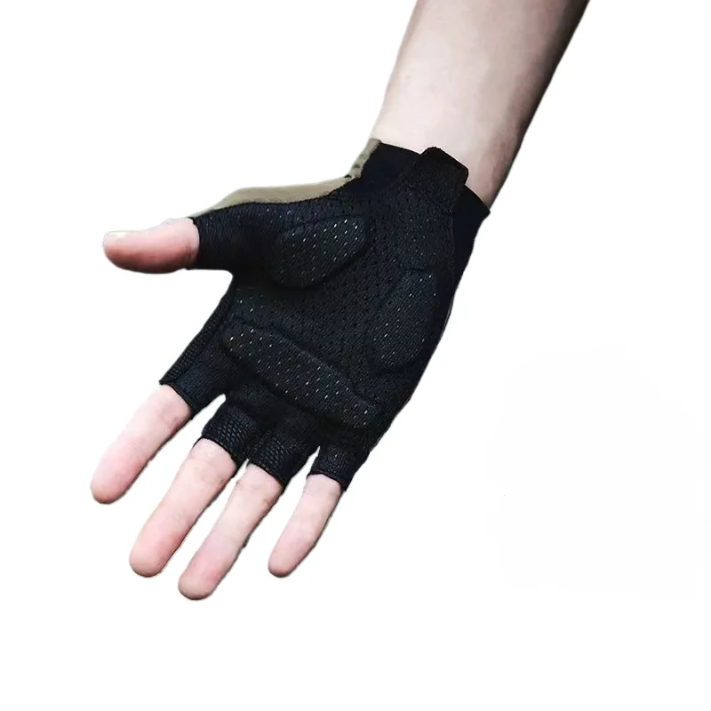 

Suitable for cycling half finger gloves breathable