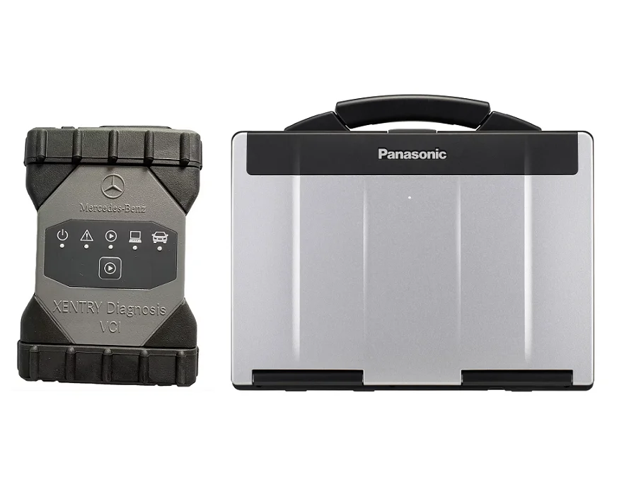 

MB SD Connect C6 DoIP Xentry VCI WiFi Multiplexer Truck Car Diagnosis Tool V2025.03 Plus CF53 Laptop Ready To Use