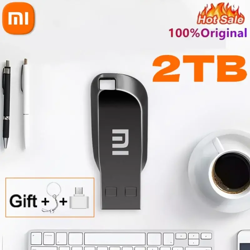 Xiaomi USB memoria OTG โลหะ USB 3.0ปากกาไดรฟ์คีย์2TB 1TB 512GB ชนิด C 128GB ชนิด C ความเร็วสูง pendrive MINI แฟลชไดรฟ์เมมโมรี่สติ๊ก