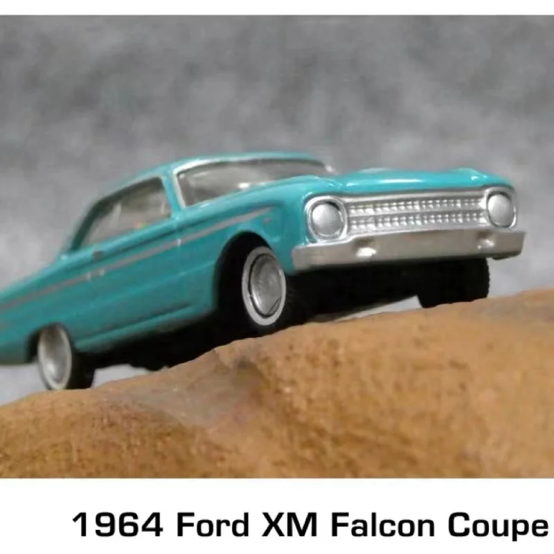 

1/87 HO Scale Alloy Car Model Falcon XRGT Muscle Car Model Train Scene Miniature Collection Sand Table Landscape For Gift