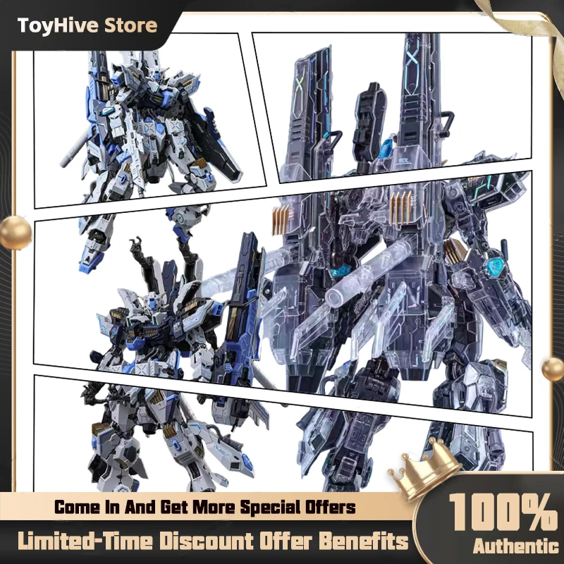 

EDDAS 1/100 Прозрачная механическая сборная модель Asgard, эксклюзивная фигурка-меха, изысканный декор, коллекционный подарок