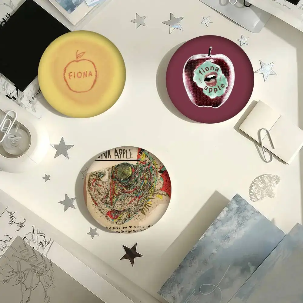 Singer Fiona logo Apple  Animals Funny Brooches Badge Backpack Clothes Gift Accessory