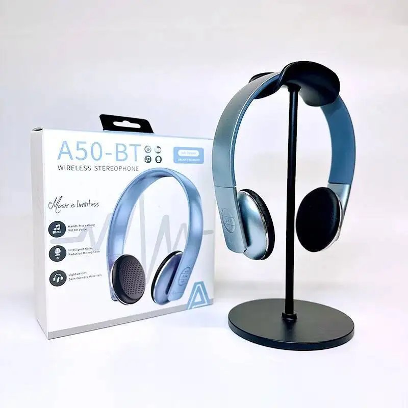 

Wireless Bluetooth 5.0 Retro Headphones Noise Reduction Hifi Stereo Low Latency Ligitweight Headset For Computer USB Laptop Gift