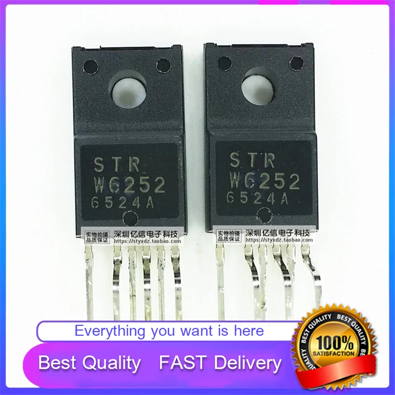 5Pcs/Lot New Original STRW6252 STR-W6252 LCD COLOR TV MODULE POWER MODULE IC Good Quality  In Stock
